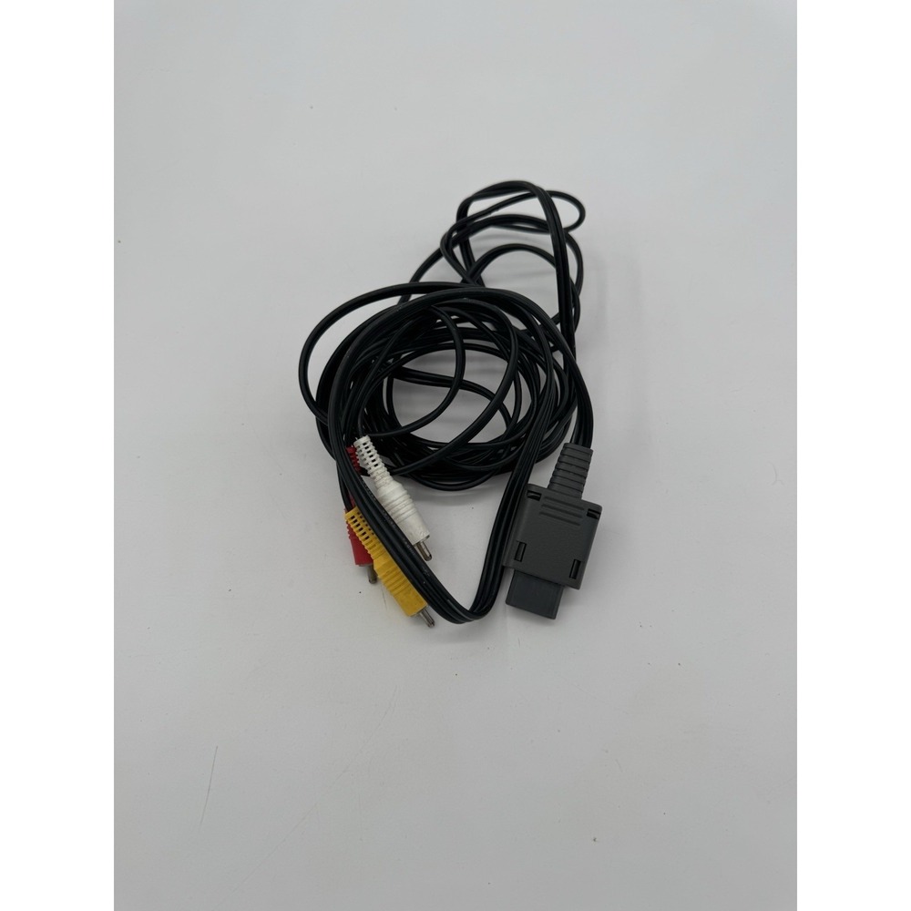 OEM Nintendo AV Cable SNES N64 GameCube Official RCA Composite Video Audio